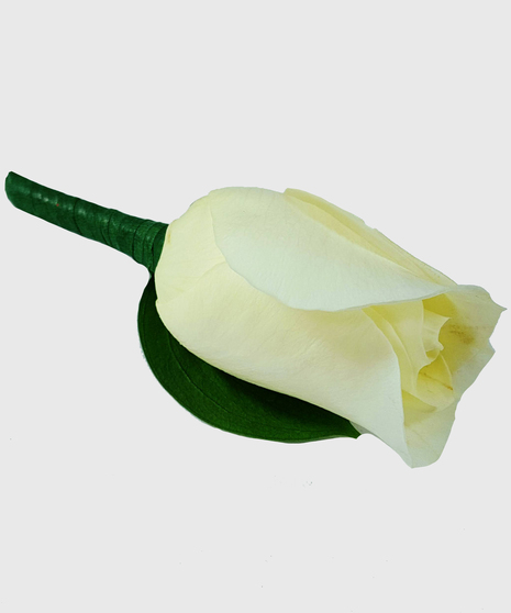 White Rose Boutonniere
