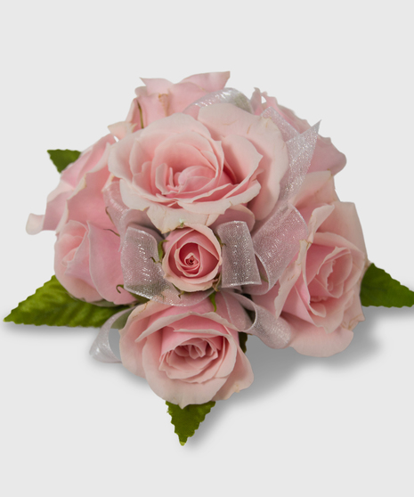 Pink Wrist Corsage