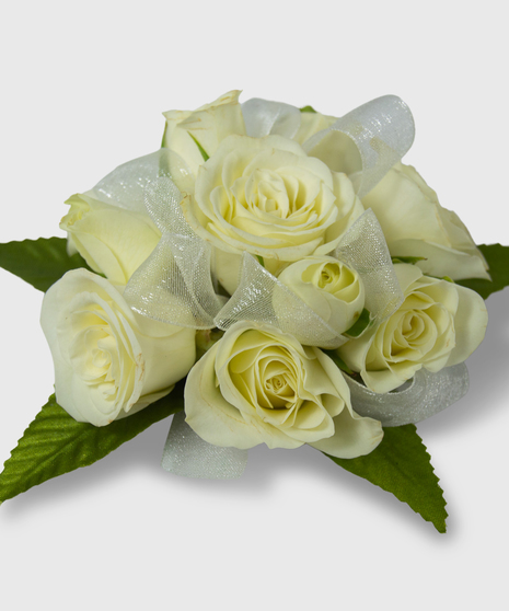 White Wrist Corsage